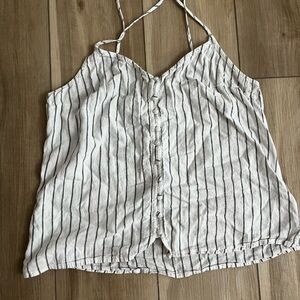 Medium linen blend Abercrombie and fitch tank